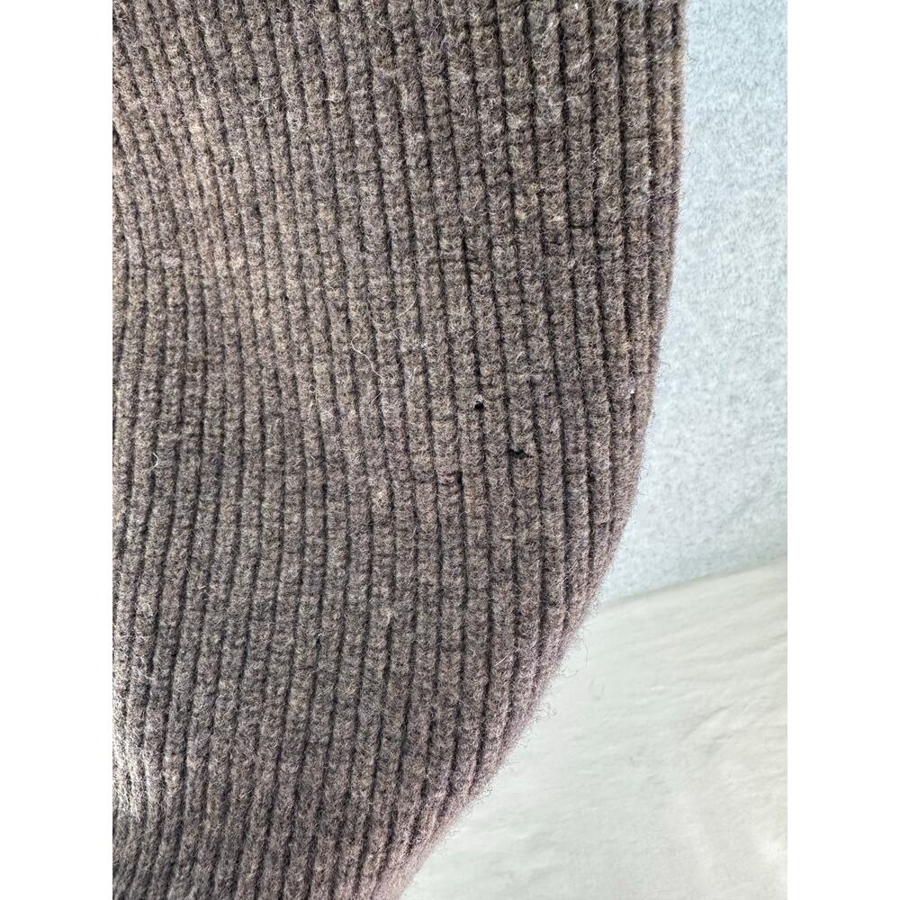 L.L. Bean Men’s sz M* (see desc.) Brown Merino Wool Zip Up Vest Pockets Classic - Picture 5 of 12